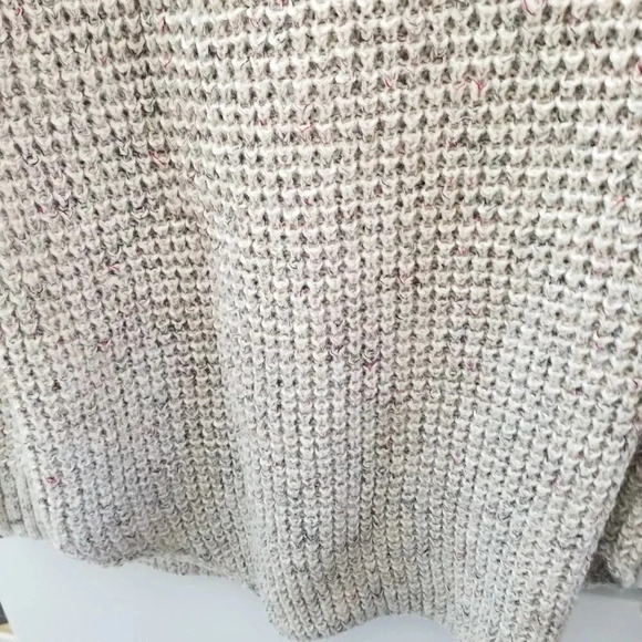 FREE  People Chunky Knit Turtle Neck Sweater M - Picture 10 of 11